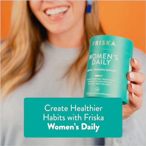 FRISKA Women’s Daily Digestive Enzyme and Probiotics Supplement, Advanced FR!SKA buy supplements canada