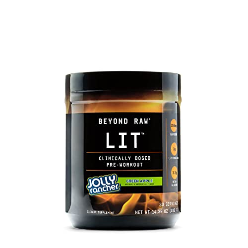 BEYOND RAW LIT | Clinically Dosed Pre-Workout Powder | Contains Caffeine, L-Citruline BEYOND RAW buy supplements canada