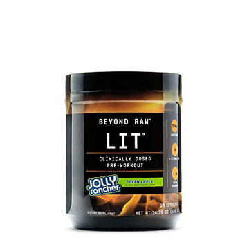 BEYOND RAW LIT | Clinically Dosed Pre-Workout Powder | Contains Caffeine, L-Citruline BEYOND RAW buy supplements canada