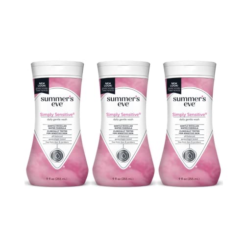 Summer's Eve Cleansing Wash, Simply Sensitive, 9 Fl Oz (Pack of 3) Summer's Eve buy supplements canada