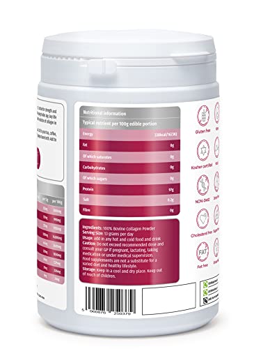 Mr.P Health Pure Collagen Peptides 400g Types I III Food Supplement Unflavoured Powder MR.P Health buy supplements canada