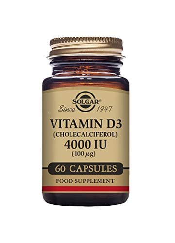 Solgar Vitamin D3 4000 IU (100 µg) Vegetable Capsules - Pack of 60 - Cholecalciferol SOLGAR buy supplements canada