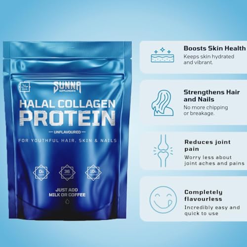 SUNNA SUPPLEMENTS - Halal Bovine Collagen Protein Powder for Hair, Skin, Nails and Joints SUNNA SUPPLEMENTS buy supplements canada