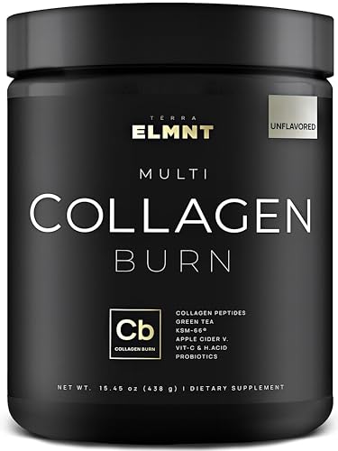 Super Collagen Burn - Premium Multi Collagen for Women w. ACV, Hyaluronic Acid, KSM66 TERRA ELMNT buy supplements canada