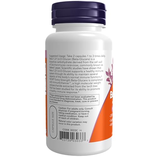 NOW Supplements, Beta-Glucans with ImmunEnhancer with Larch Arabinogalactan NOW buy supplements canada