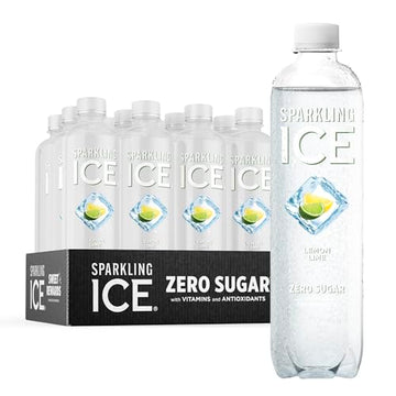 Sparkling Ice, Lemon Lime Sparkling Water, Zero Sugar Flavored Water, with Vitamins Sparkling ICE buy supplements canada