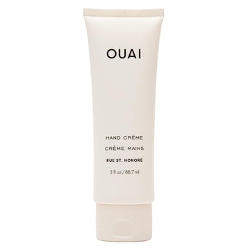 OUAI Hand Cream - Thick, Creamy Balm with Coconut Oil, Murumuru Butter and Shea Butter - Hydrating Moisturizer for Soft Hands - Use Daily to Deeply Nourish Skin (3 Oz) OUAI buy supplements canada