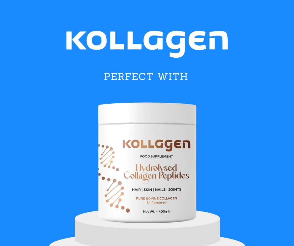 100% Pure Collagen Peptides Powder 400g Kollagen: Hydrolysed Bovine Collagen Peptides (Type 1) My Store buy supplements canada
