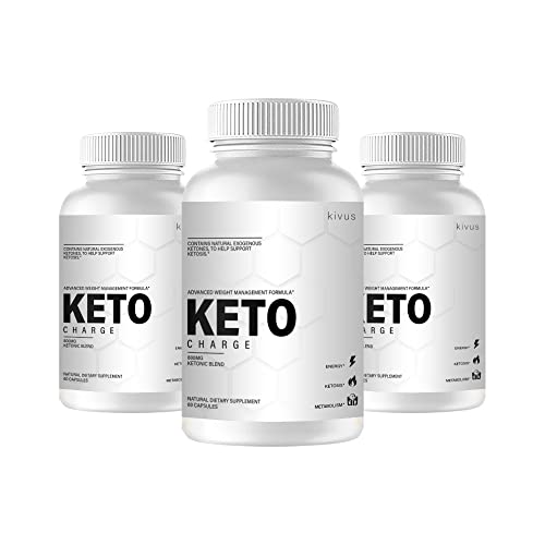 Keto Charge - Keto Charge Advanced Weight Management Formula (3 Pack, 180 Capsules) kivus buy supplements canada