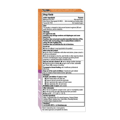 FemiClear BV & Yeast Infection Protection Vaginal Cream, Made with Natural Ingredients FemiClear buy supplements canada