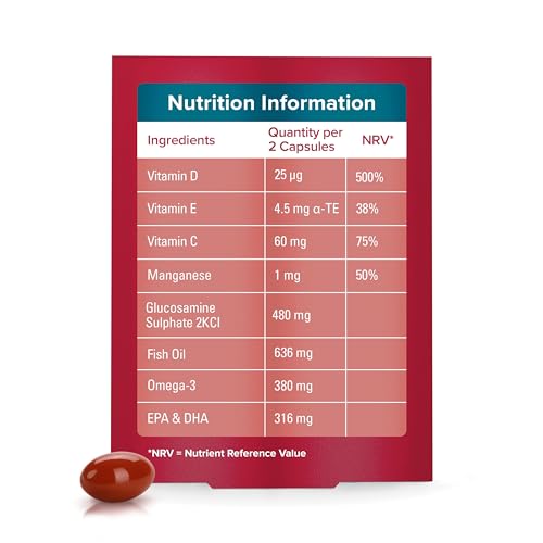 Seven Seas JointCare Supplex, With Glucosamine, Omega-3, Vitamins C, D and E Seven Seas buy supplements canada