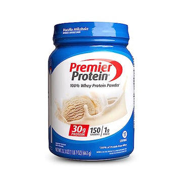 Premier Protein Powder, Vanilla Milkshake, 30g Protein, 1g Sugar, 100% Whey Protein Premier Protein buy supplements canada