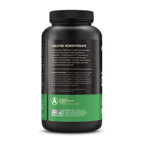 Optimum Nutrition Micronized Creatine Monohydrate Powder, Unflavored, Keto Friendly Optimum Nutrition buy supplements canada