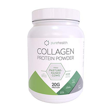 Pure Health Unflavored Collagen Powder Supplement 454g | 20g of Protein Per Serving Pure Health buy supplements canada
