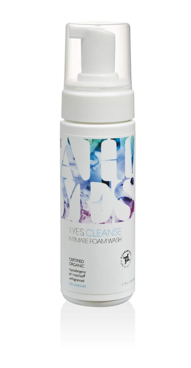 AH! YES CLEANSE Gentle, Organic Foaming Feminine Wash- Unfragranced, pH Matched Vaginal Wash AH! YES buy supplements canada