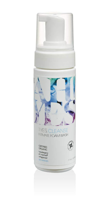 AH! YES CLEANSE Gentle, Organic Foaming Feminine Wash- Unfragranced, pH Matched Vaginal Wash AH! YES buy supplements canada