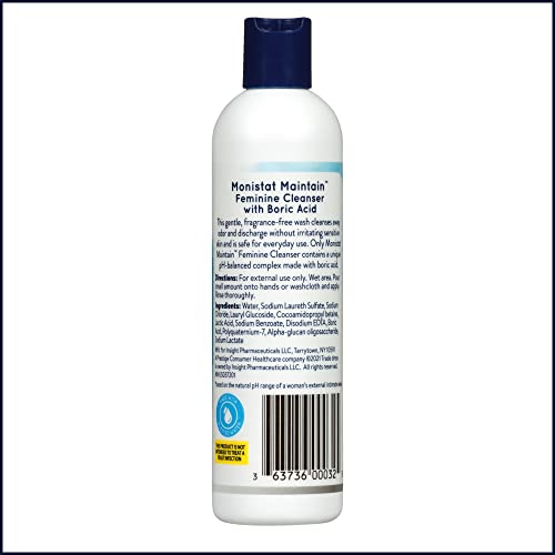 Monistat Boric Acid Feminine Cleanser, Fragrance Free Feminine Wash, 10 Fl Monistat buy supplements canada