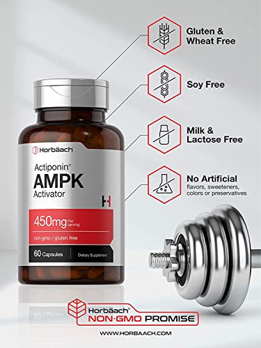 AMPK Metabolic Activator 450 mg | 60 Capsules | Non-GMO, Gluten Free | Jiaogulan Gynostemma Horbäach buy supplements canada