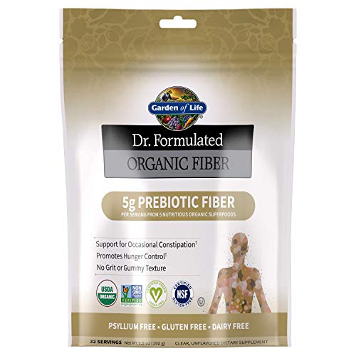 Garden of Life Dr Formulated Organic Fiber Supplement Powder Unflavored, Sugar Free Garden of Life buy supplements canada