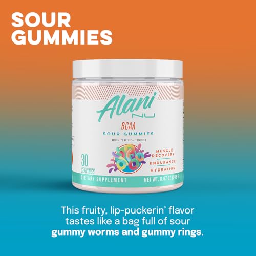 Alani Nu Rainbow Candy Pre Workout and BCAA Sour Gummies Post Workout Powder Alani Nu buy supplements canada