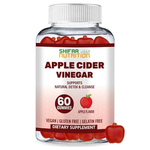 SHIFAA NUTRITION Halal Apple Cider Vinegar Gummies. Cleanse & Detox ACV Gummies SHIFAA NUTRITION buy supplements canada