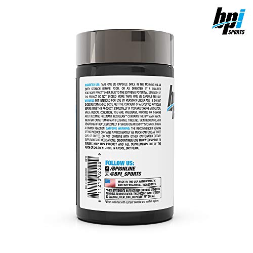 BPI Sports -Roxylean Extreme Fat Burner & Weight Loss Supplement, 60Count BPI Sports buy supplements canada