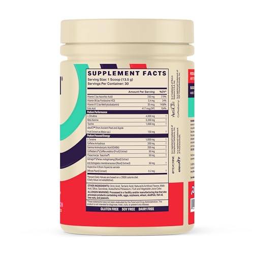Podium Nutrition, Fuse Pre Workout Powder, Sour Watermelon, 30 Servings, Beta Alanine Podium Nutrition buy supplements canada