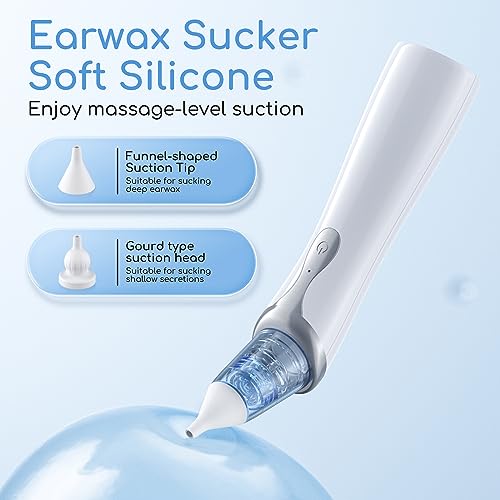 Ear Vacuum Wax Remover, Ear Wax Removal with 8 Pcs Ear Pick, Ear Wax Girug buy supplements canada