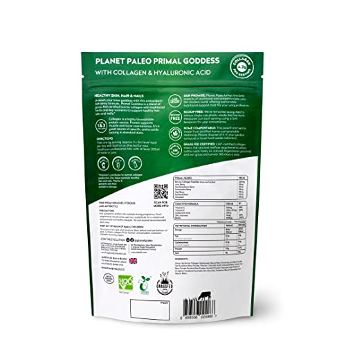 Planet Paleo Primal Goddess -Pure Collagen with Hyaluronic Acid and Zinc (210g, 35 Servings) Planet Paleo buy supplements canada
