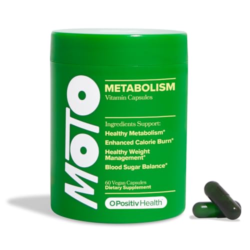 MOTO Metabolism Support for Women - Natural Energy, Curb Cravings, Healthy Metabolism - EGCG O Positiv buy supplements canada