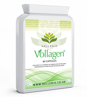 Hellenia Vollagen 500mg - 60 Capsules - Vegan Collagen Hellenia buy supplements canada