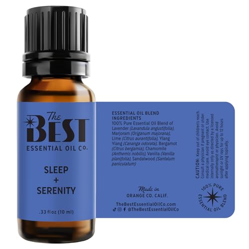 The Best Sleep + Serenity Essential Oil Blend- Premium Grade- 100% Pure & Natural for Aromatherapy The Best Essential Oil Co buy supplements canada