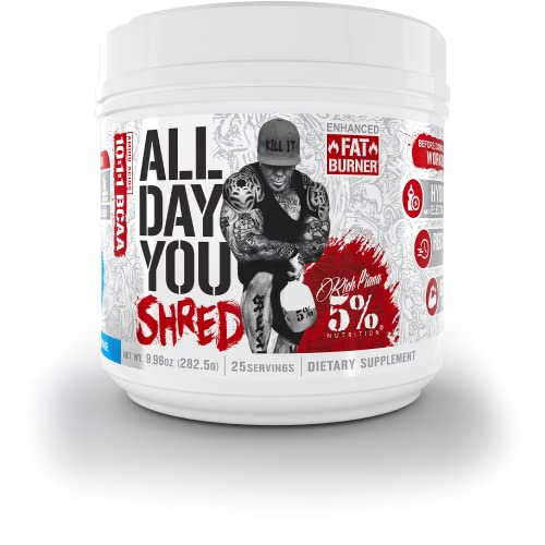 5% Nutrition Rich Piana AllDayYou Shred BCAA Powder | Amino Acid Supplement 5% Nutrition buy supplements canada