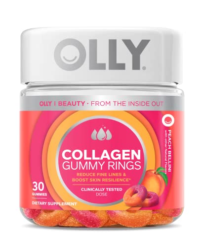 OLLY Collagen Gummy Rings, 2.5g of Clinically Tested Collagen, Boost Skin Elasticity & Reduce OLLY buy supplements canada