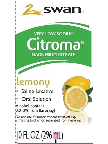 Swan Lemon Magnesium Citrate Oral Solution (10 oz), Natural Lemon Flavor, Gentle Deal Dave buy supplements canada