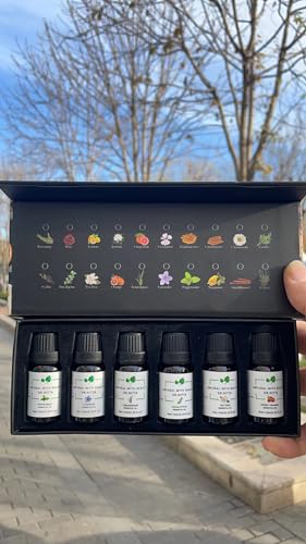 Essential Oils Set 100% Pure Natural DR.NITTA Top 6 Oils for Massage,Diffusers,Humidifier DR.NITTA buy supplements canada