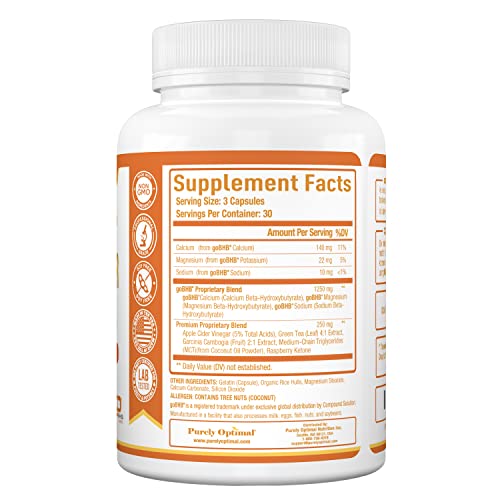 Premium Keto Pills + Apple Cider Vinegar Capsules with Mother - Utilize Fat Purely Optimal buy supplements canada