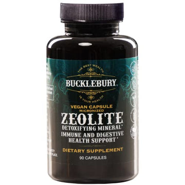 BUCKLEBURY Zeolite Micronized Smart Mineral Capsules - Supports Detox, Immune BUCKLEBURY buy supplements canada