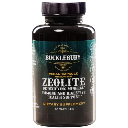 BUCKLEBURY Zeolite Micronized Smart Mineral Capsules - Supports Detox, Immune BUCKLEBURY buy supplements canada