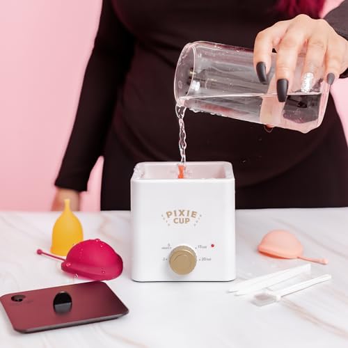 Pixie Menstrual Cup & Disc Boiler Sterilizer - Easily Submerge & Clean Your Period Cup in Boiling Water Pixie Cup buy supplements canada