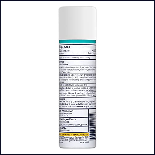 Monistat Instant Itch Relief Spray for Women, Maximum Strength Feminine Itch Care, 2 oz Monistat buy supplements canada