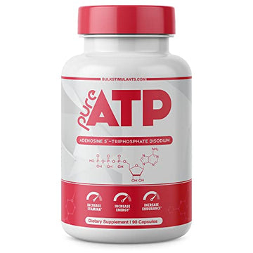 Pure ATP Capsules, Adenosine Triphosphate - Increase Energy, Endurance, Strength BulkStimulants.com buy supplements canada