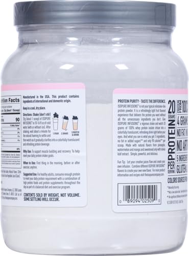 Isopure Protein Powder, Clear Whey Isolate Protein, Post Workout Recovery Drink Mix Isopure buy supplements canada
