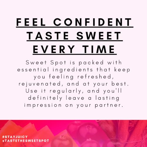 Sweet Spot - Pineapple Extract Vaginal Probiotics to Taste Great - 60 Capsules - Supports Vaginal Health TASTE THE SWEET SPOT buy supplements canada
