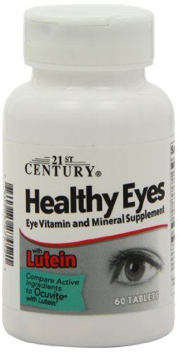21st Century Healthy Eyes with Lutein Tablets, 60 Count, White (27452) 21st Century buy supplements canada
