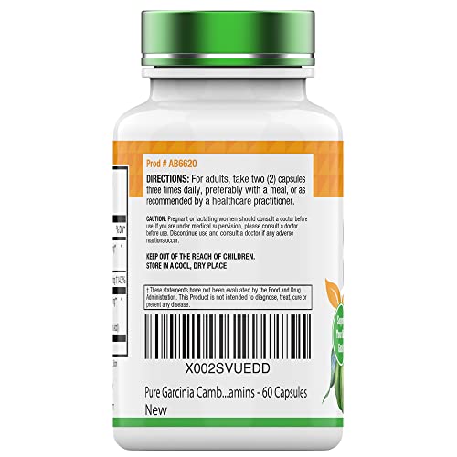tnvitamins Garcinia Cambogia Extract Capsules (1000 MG x 60 Pills) with HCA & Chromium tnvitamins buy supplements canada