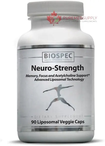 BIOSPEC NUTRITIONALS Neuro-Strength - Support Cognitive Performance* - Acetyl-L-Carnitine, Alpha-GPC, Phosphatidylserine, Huperzine BIOSPEC NUTRITIONALS buy supplements canada
