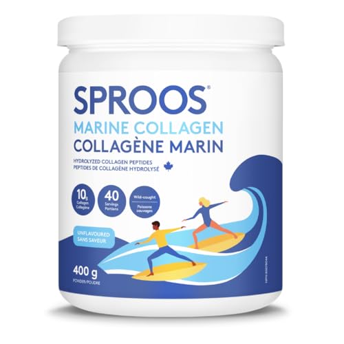 SPROOS - Marine Collagen - Beverage Powder - Hydrolised Collagen Peptides SPROOS buy supplements canada