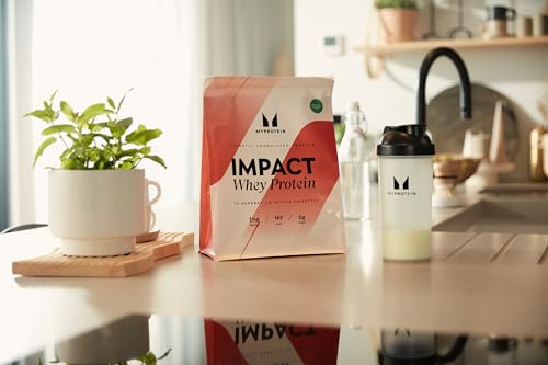 Myprotein Impact Whey Protein Blend, Vanilla, 2.2 lbs (40 Servings) Myprotein buy supplements canada