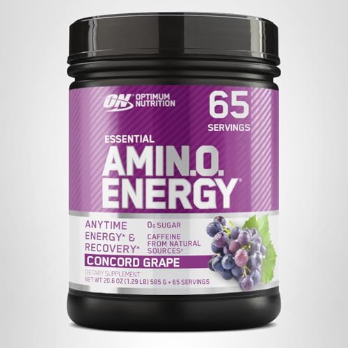 Optimum Nutrition Amino Energy - Pre Workout with Green Tea, BCAA, Amino Acids, Keto Friendly, Green Coffee Extract, Energy Powder Optimum Nutrition buy supplements canada